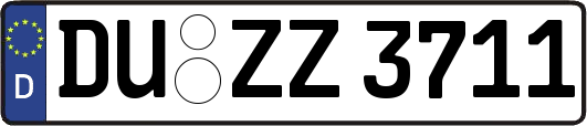 DU-ZZ3711