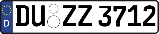 DU-ZZ3712