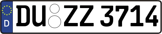 DU-ZZ3714