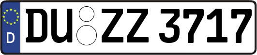 DU-ZZ3717