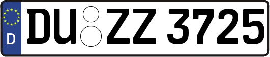 DU-ZZ3725
