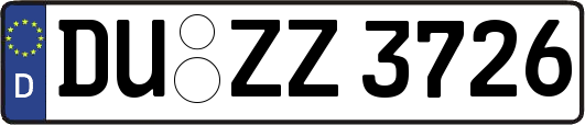 DU-ZZ3726