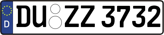 DU-ZZ3732