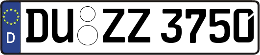 DU-ZZ3750