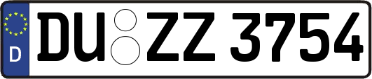 DU-ZZ3754