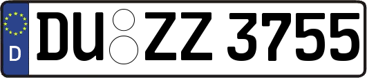 DU-ZZ3755