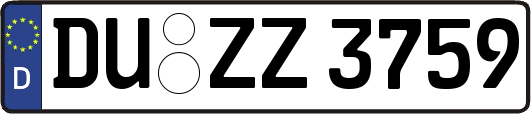 DU-ZZ3759