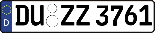 DU-ZZ3761