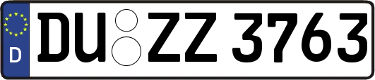 DU-ZZ3763