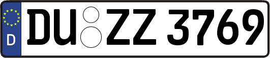 DU-ZZ3769