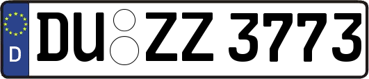 DU-ZZ3773