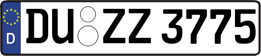 DU-ZZ3775