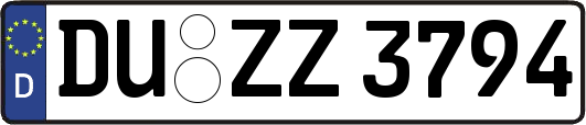 DU-ZZ3794