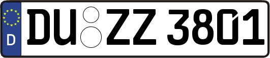 DU-ZZ3801