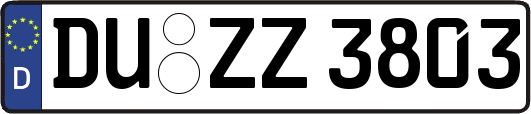DU-ZZ3803