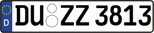 DU-ZZ3813