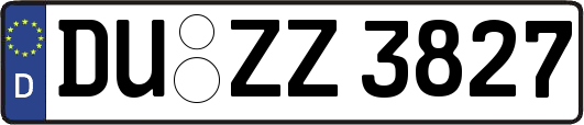 DU-ZZ3827