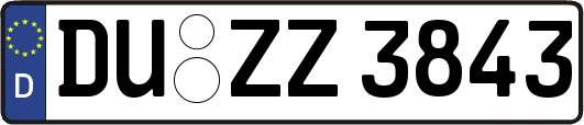 DU-ZZ3843