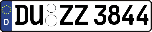 DU-ZZ3844
