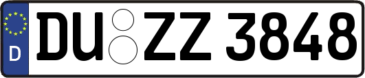 DU-ZZ3848
