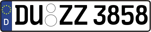 DU-ZZ3858