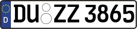DU-ZZ3865