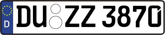 DU-ZZ3870