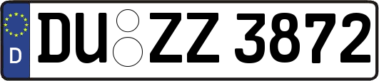 DU-ZZ3872