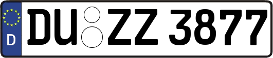 DU-ZZ3877