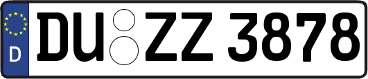 DU-ZZ3878