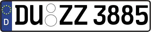 DU-ZZ3885