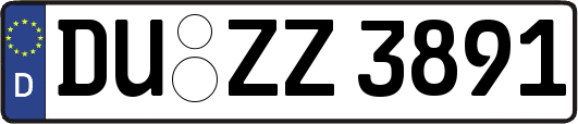 DU-ZZ3891
