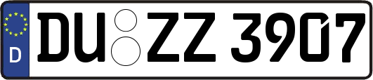 DU-ZZ3907