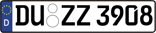 DU-ZZ3908
