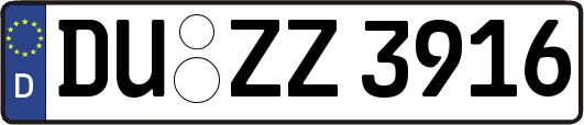 DU-ZZ3916