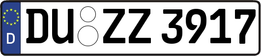 DU-ZZ3917