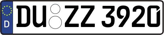 DU-ZZ3920