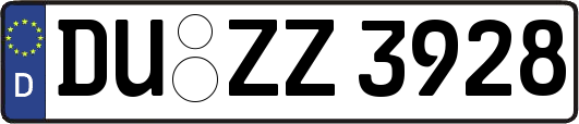 DU-ZZ3928
