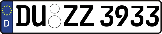DU-ZZ3933