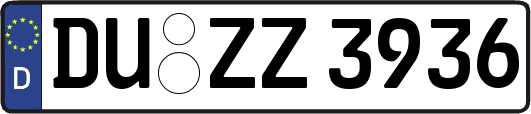 DU-ZZ3936