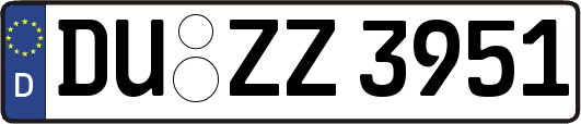 DU-ZZ3951