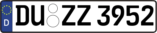 DU-ZZ3952