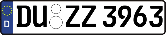 DU-ZZ3963
