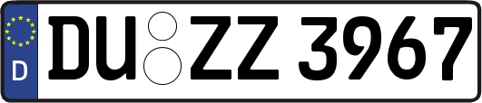 DU-ZZ3967