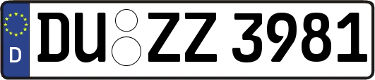 DU-ZZ3981
