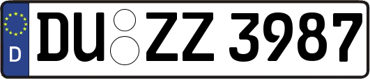 DU-ZZ3987