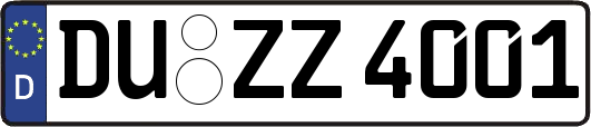 DU-ZZ4001