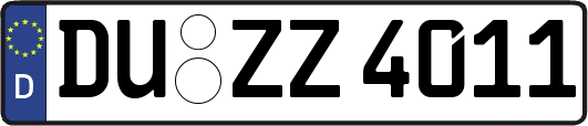 DU-ZZ4011