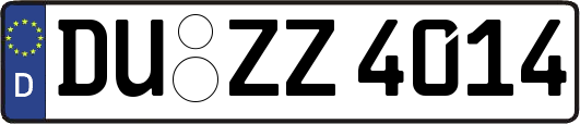 DU-ZZ4014