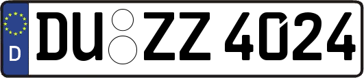 DU-ZZ4024